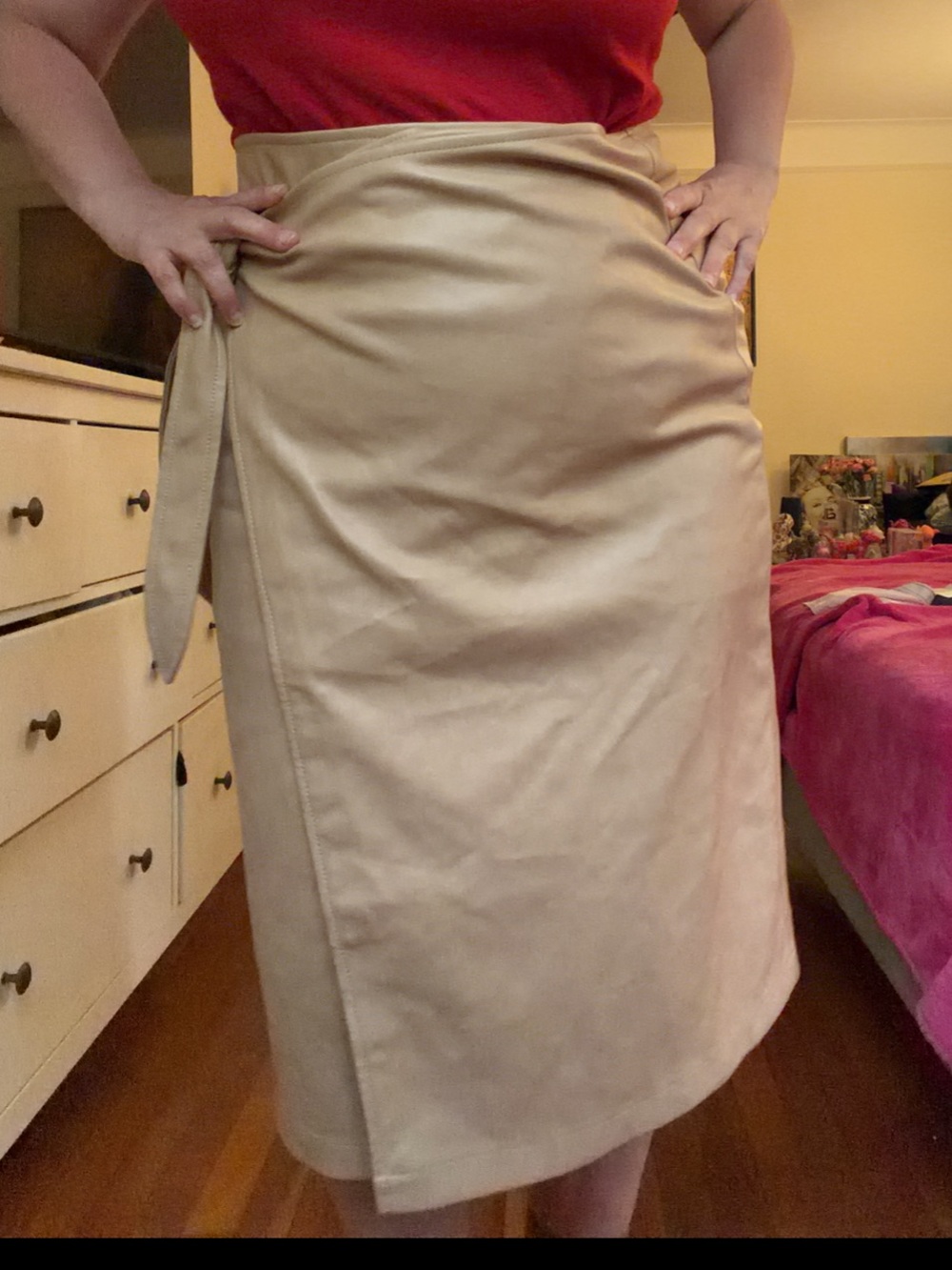 7MANKIND WRAP SKIRT